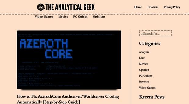 theanalyticalgeek.com