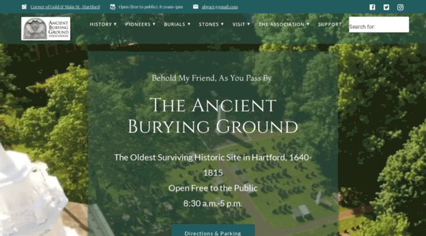 theancientburyingground.org