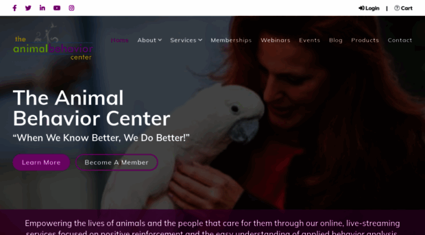 theanimalbehaviorcenter.com