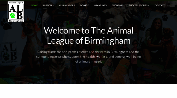 theanimalleagueofbirmingham.com