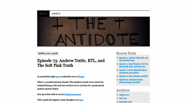 theantidotepodcast.com