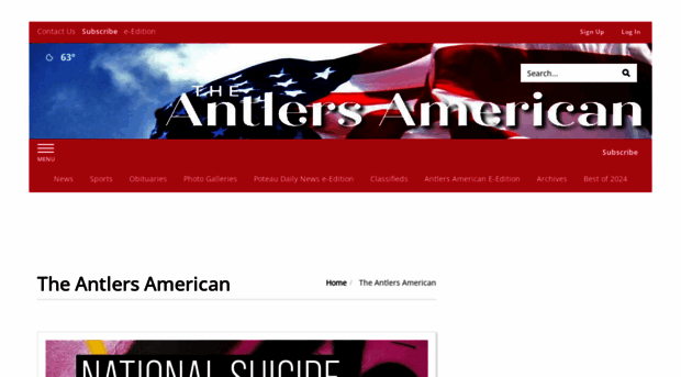 theantlersamerican.com