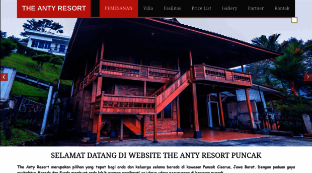 theantyresortpuncak.com