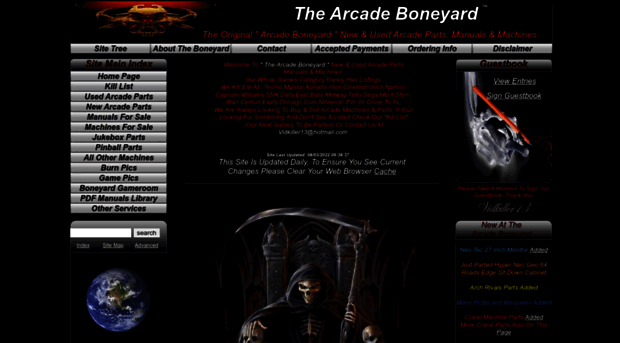 thearcadeboneyard.com