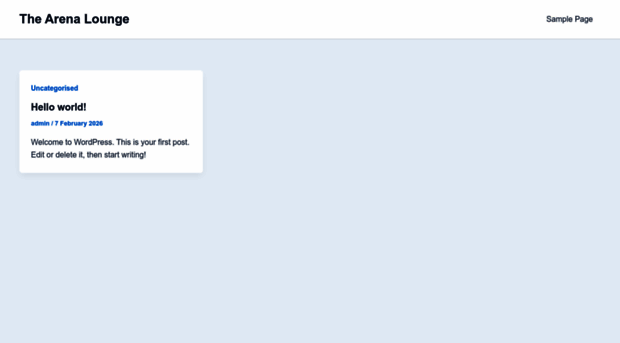 thearenalounge.co.uk