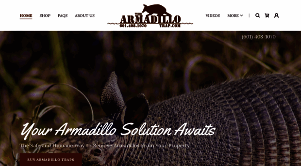 thearmadillotrap.com