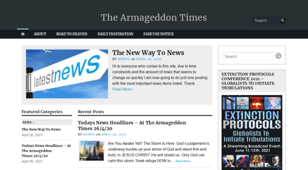 thearmageddontimes.com