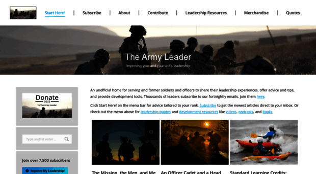 thearmyleader.co.uk