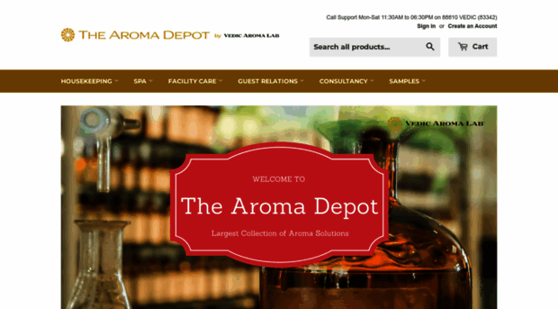 thearomadepot.com