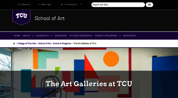 theartgalleries.tcu.edu