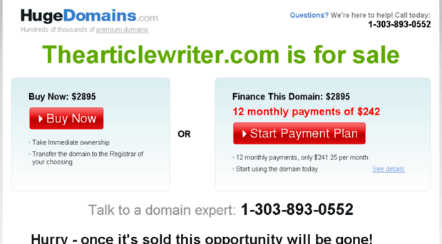 thearticlewriter.com