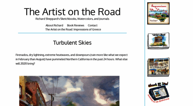 theartistontheroad.com