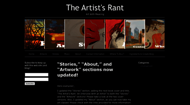 theartistsrant.com