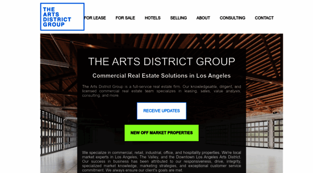 theartsdistrictgroup.com