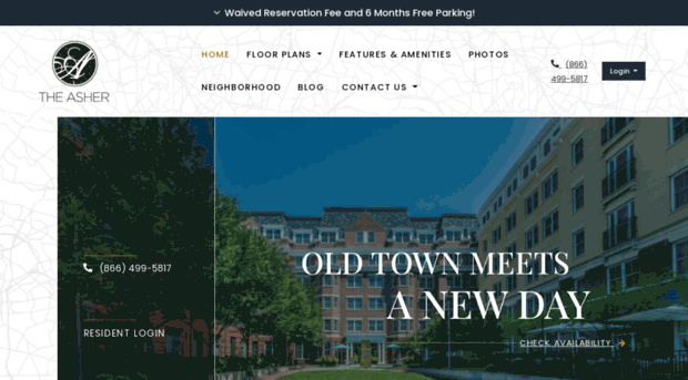 theasherapts.com