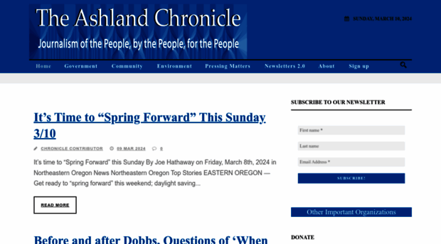 theashlandchronicle.com