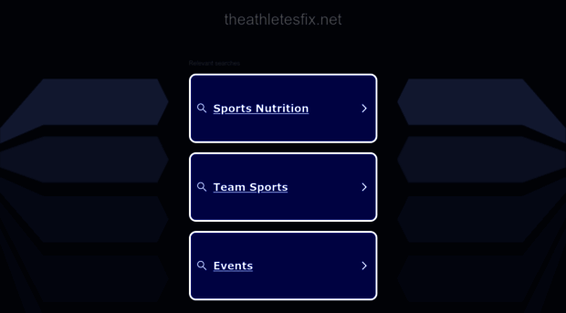 theathletesfix.net