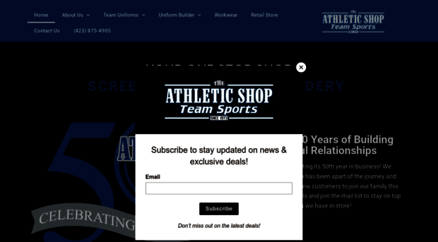 theathleticshop.com