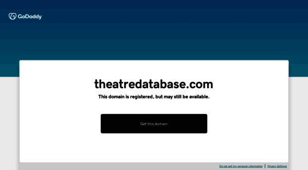 theatredatabase.com