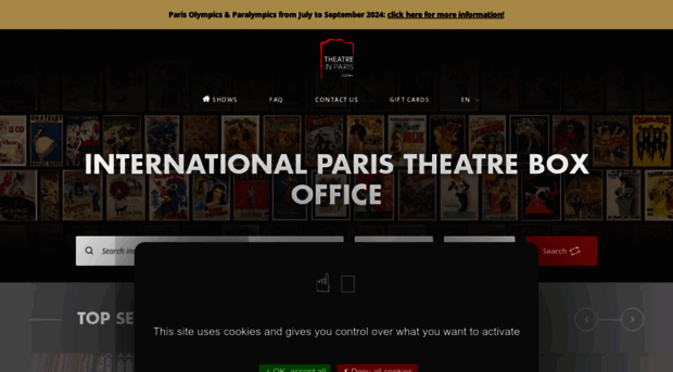 theatreinparis.com