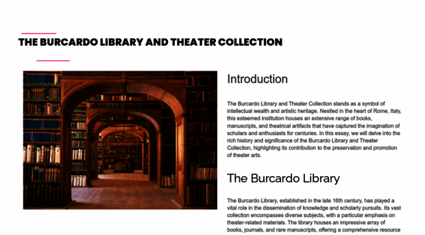 theatrelibrary.org