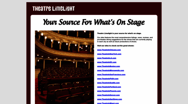 theatrelimelight.com