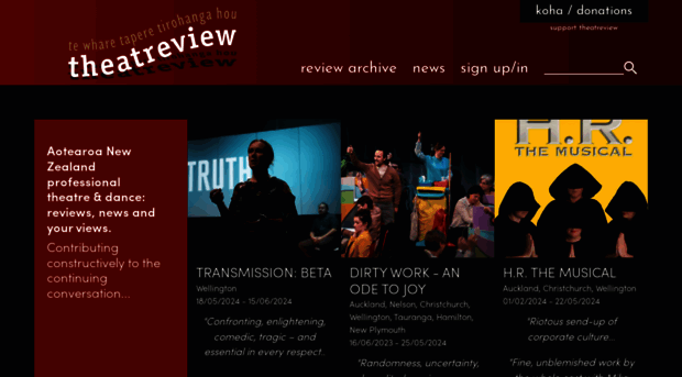 theatreview.org.nz