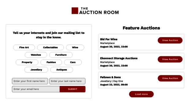 theauctionroom.com