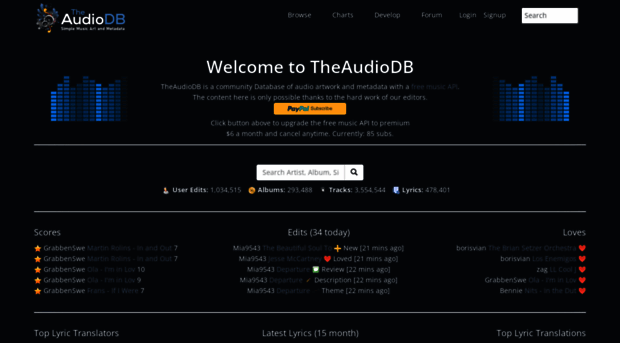 theaudiodb.com