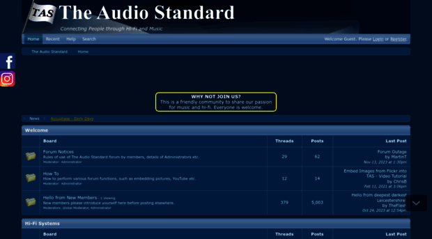 theaudiostandard.net