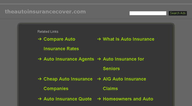 theautoinsurancecover.com