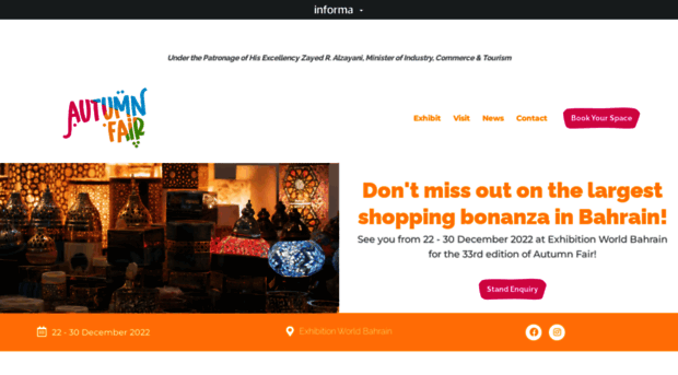 theautumnfair.com