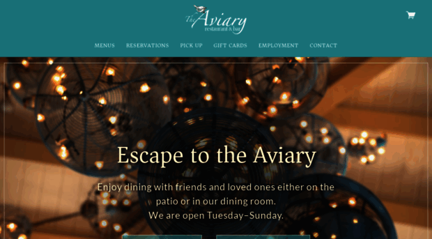 theaviaryrestaurant.com