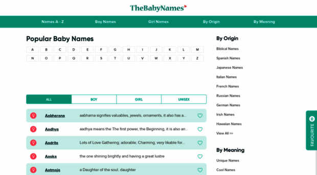 thebabynames.net