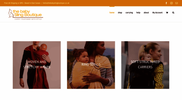 thebabyslingboutique.co.uk