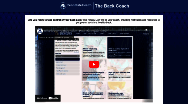 thebackcoach.org