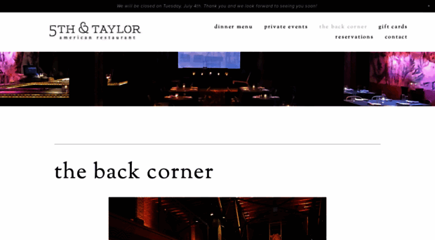 thebackcorner.com