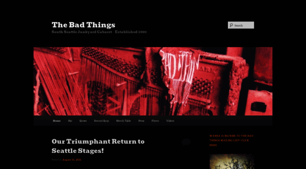 thebadthings.com