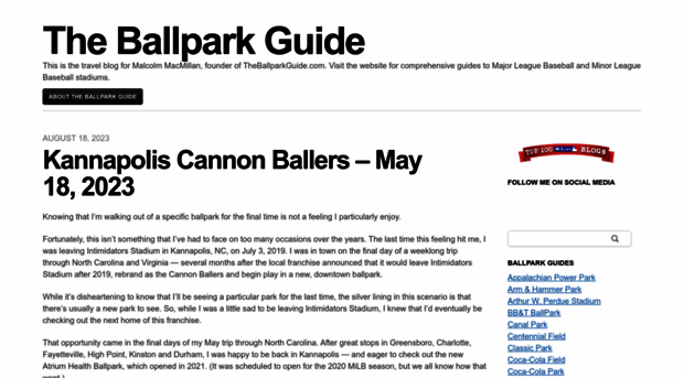 theballparkguide.mlblogs.com