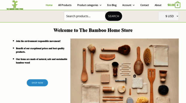 thebamboohomestore.com