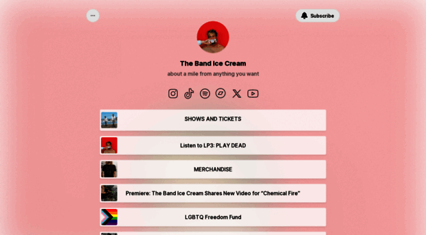 thebandicecream.com