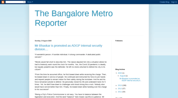 thebangaloremetroreporter.blogspot.com.au