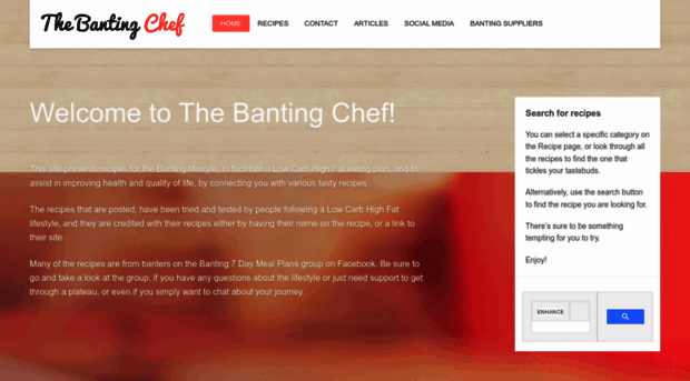 thebantingchef.co.za