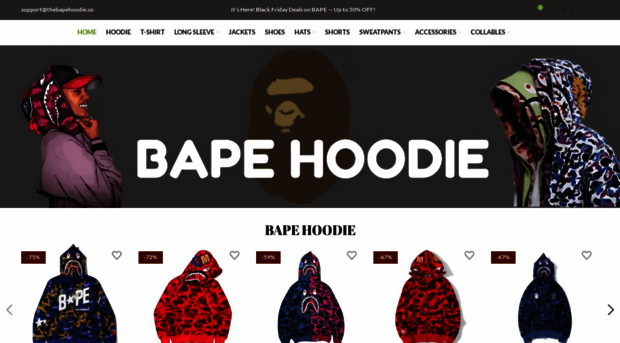 thebapehoodie.us