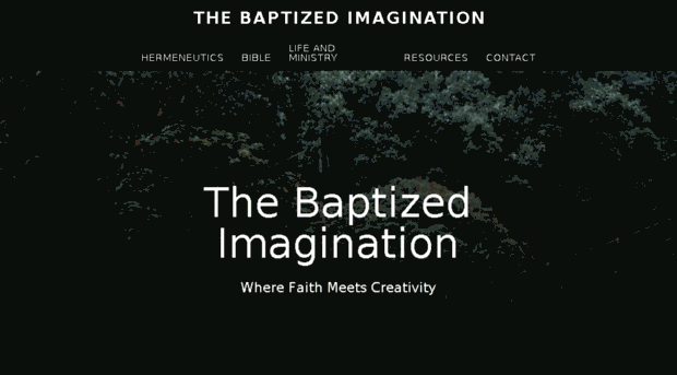 thebaptizedimagination.com