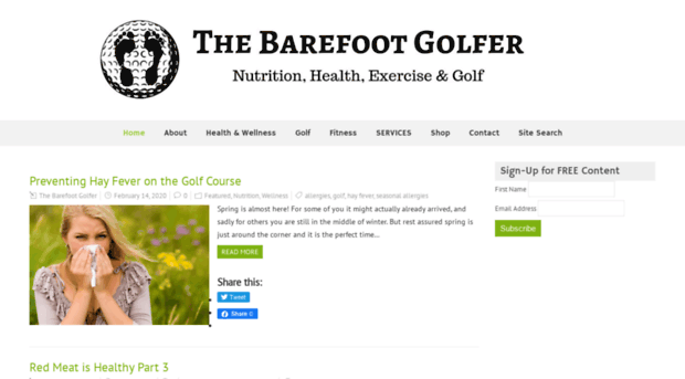 thebarefootgolfer.com