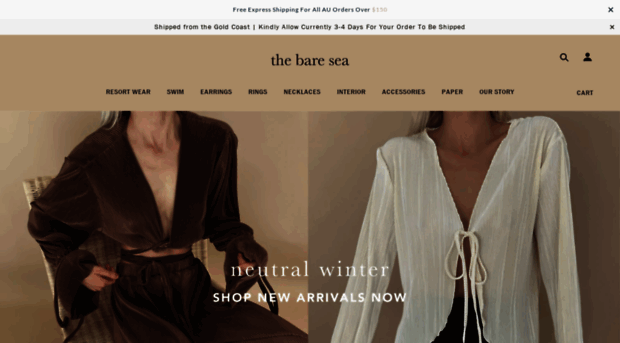 thebaresea.com