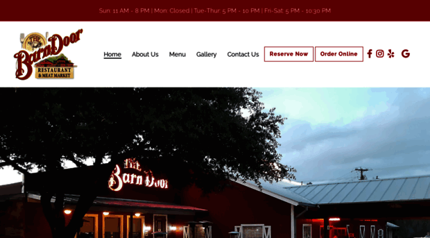 thebarndoorrestaurant.com