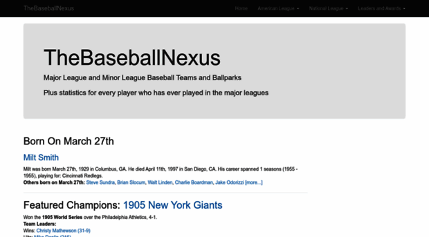 thebaseballnexus.com