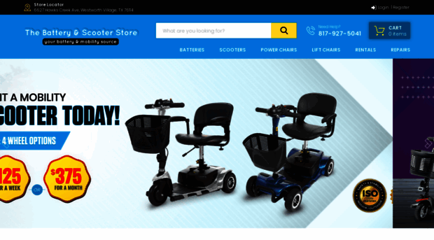 thebatteryandscooterstore.com